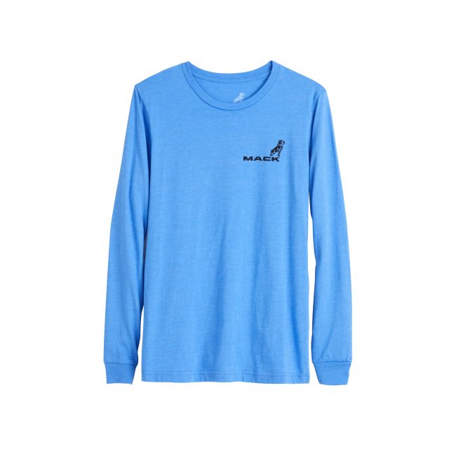 Mack Granite Blue Long Sleeve Shirt - Mack Trucks