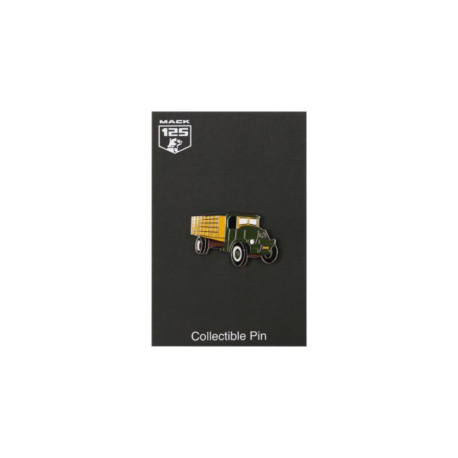 Mack Green Ac Stake Truck Collector Pin