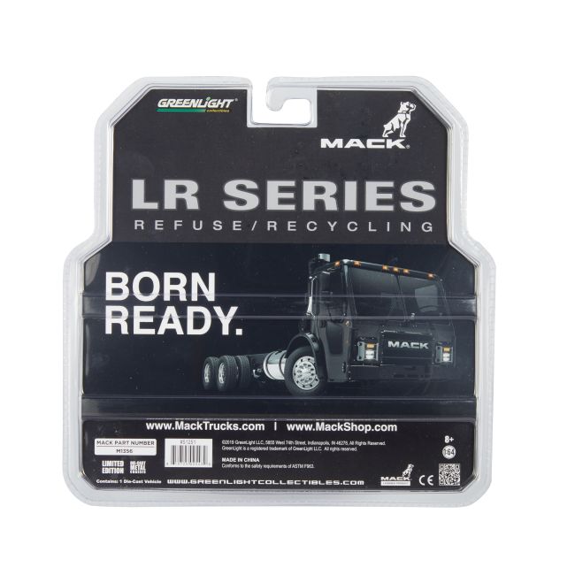 Mack LR Refuse/Recycle Toy Truck - Mack Trucks