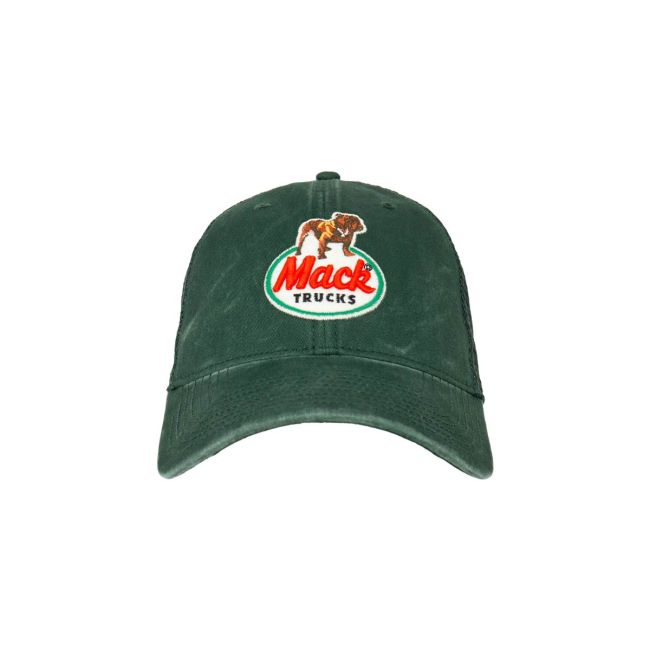 Mack Green Slouch Retro Logo Cap - Mack Trucks