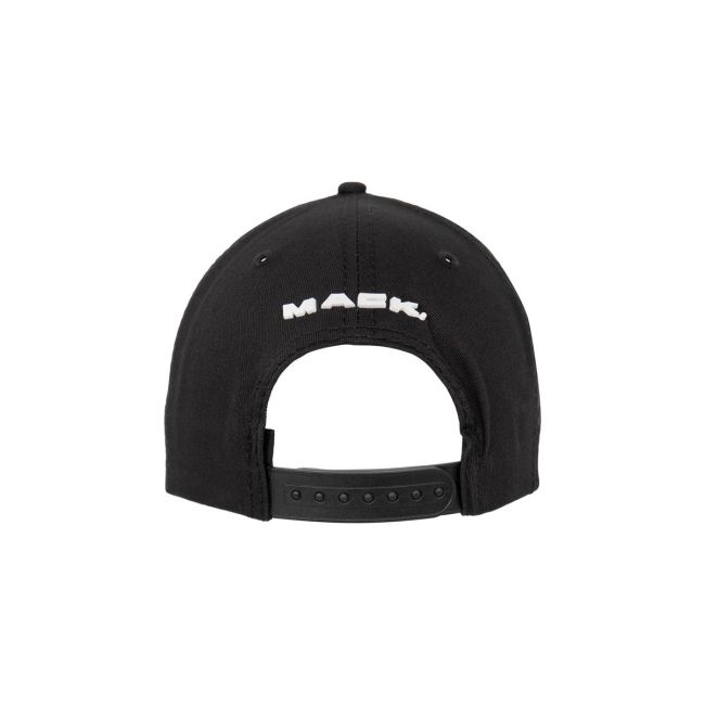 Black Bulldog Square Patch Cap - Mack Trucks