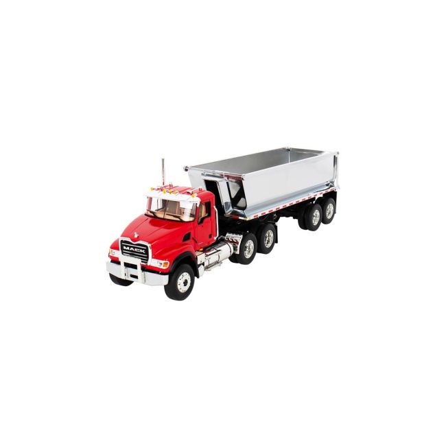 Mack Granite Round End Dump Truck Diecast Mack Trucks