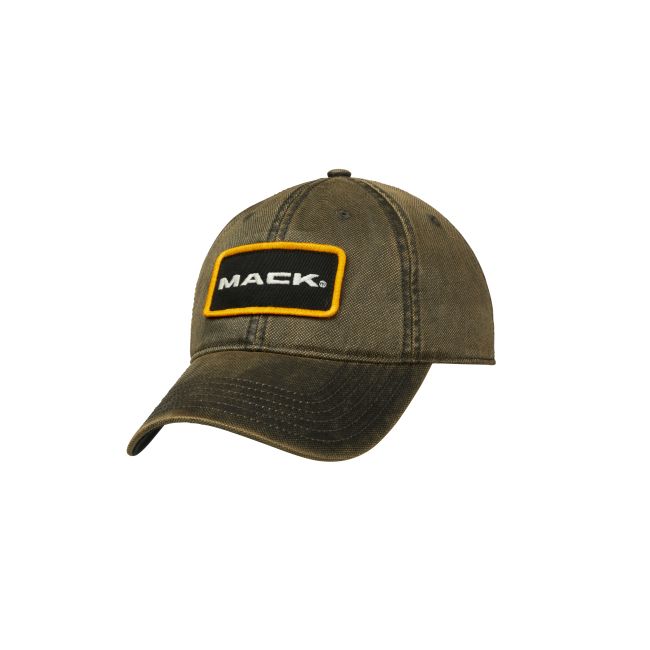 Mack LEGACY® All Terrain Brown Oil Cloth Cap - Mack Trucks