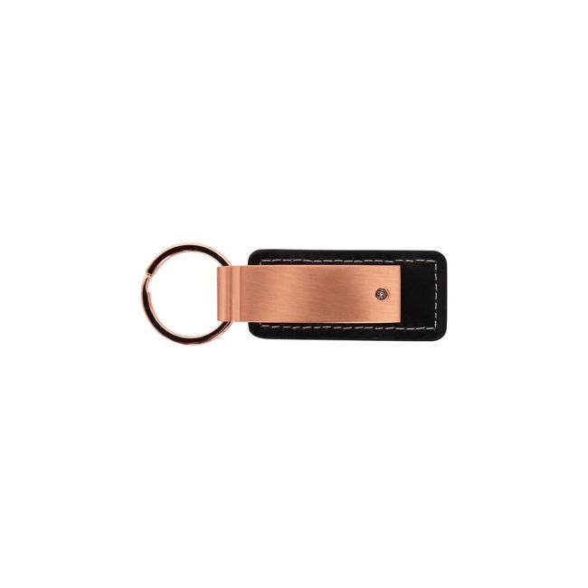 Mack Copper and Leather Key Ring - Mack Trucks