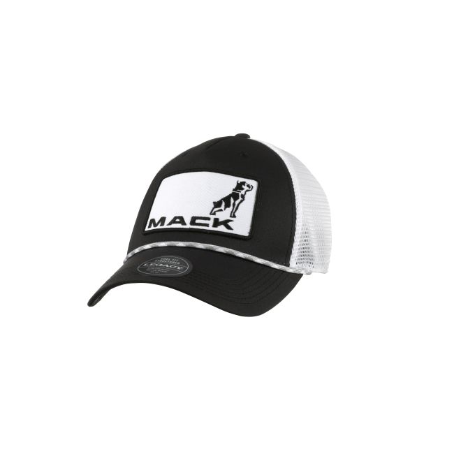 Mack LEGACY® Black Rope Cap - Mack Trucks