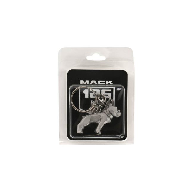 Silver Hood Ornament Keychain - Mack Trucks