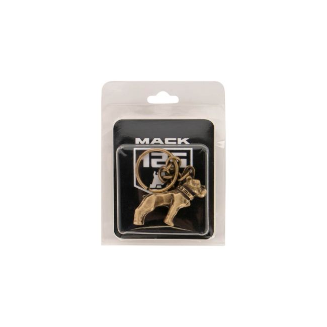 Gold Hood Ornament Keychain - Mack Trucks