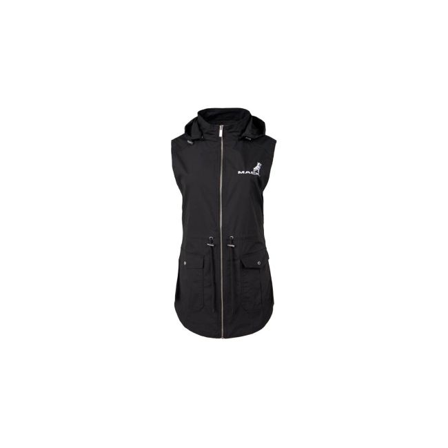 Ladies Black Utility Vest
