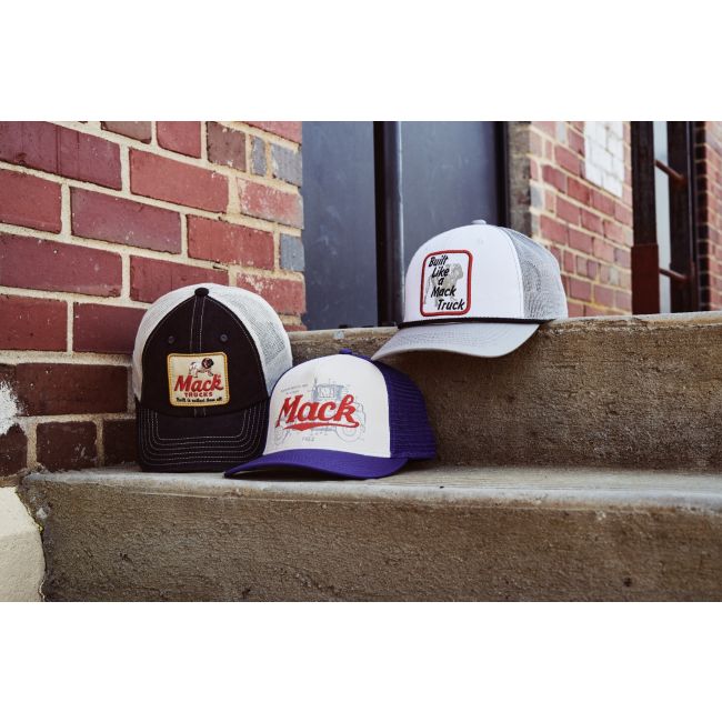 Mack Black Outlasts Them All Throwback Cap