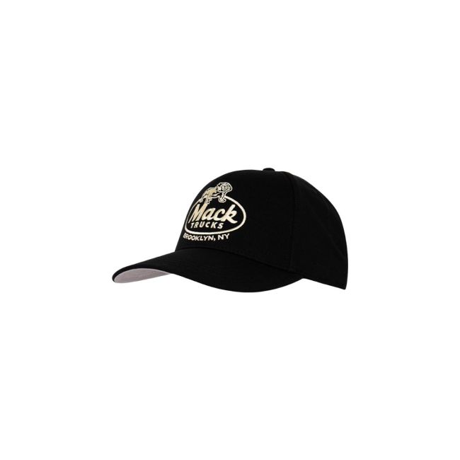 Mack Retro Brooklyn Black 5-Panel Cap