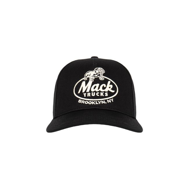 Mack Retro Brooklyn Black 5-Panel Cap