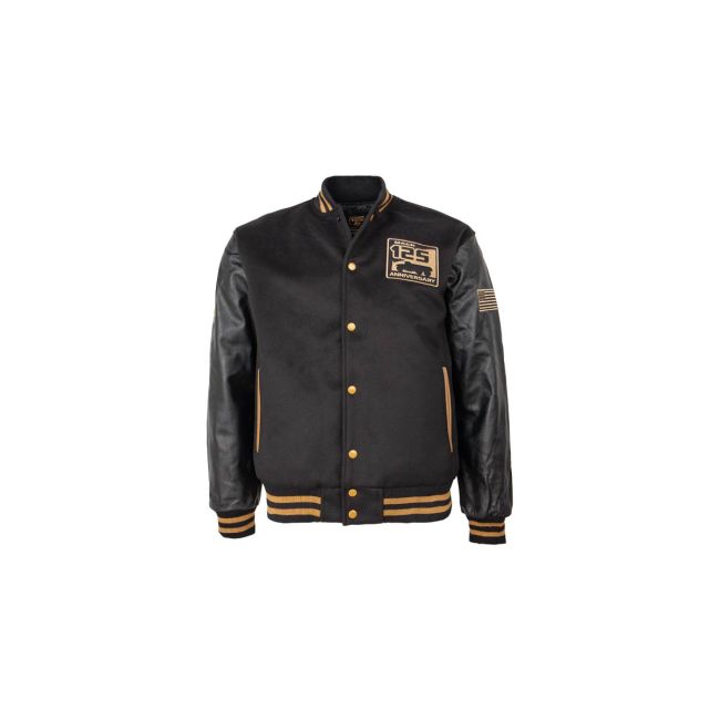Mack 125th Anniversary Black/Gold Letterman Jacket
