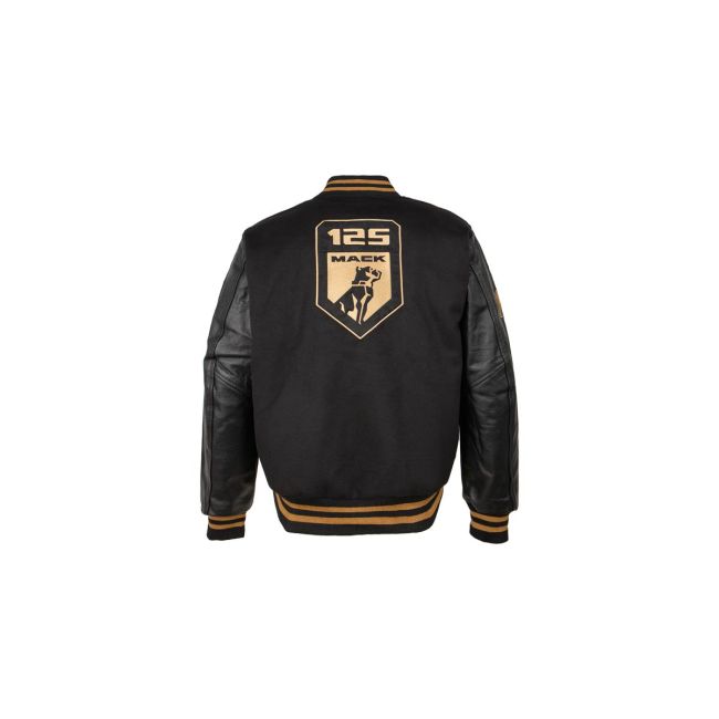 Mack 125th Anniversary Black/Gold Letterman Jacket