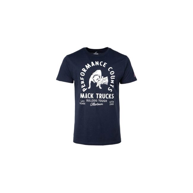 Mack Navy Performance Counts All American Tee