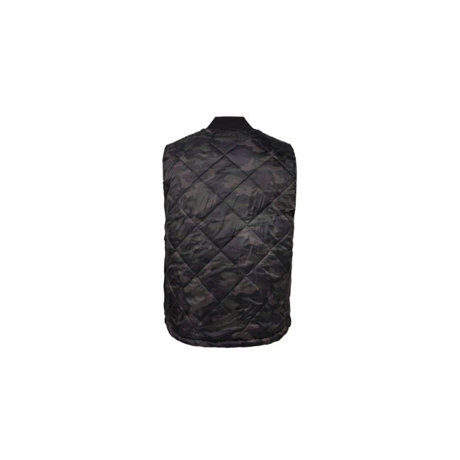 Reversible Black & Camo Vest