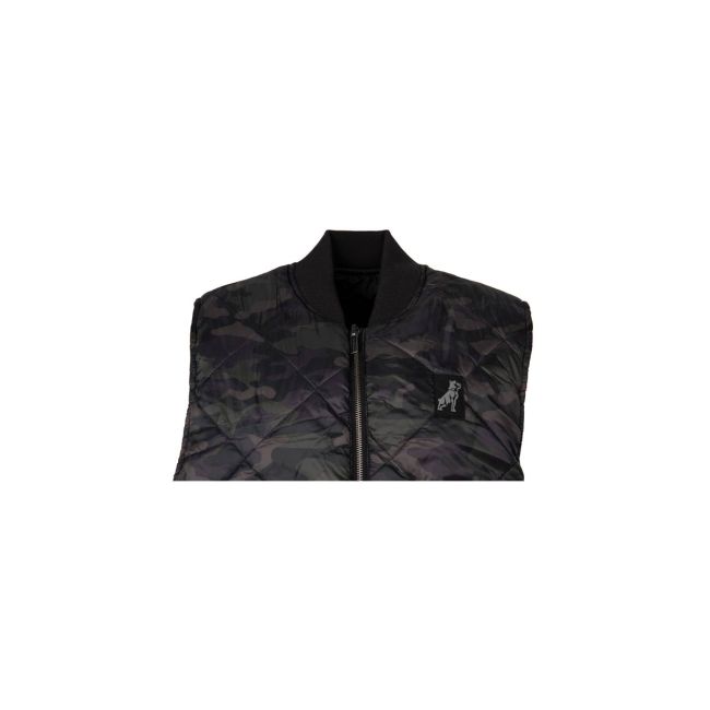 Reversible Black & Camo Vest