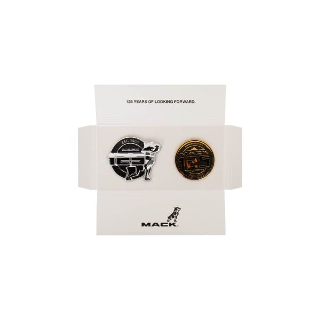 Mack 125th Anniversary Truck Badge Set