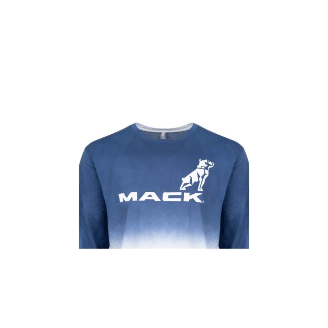 Cabo Blue Dip Dye Long Sleeve Shirt