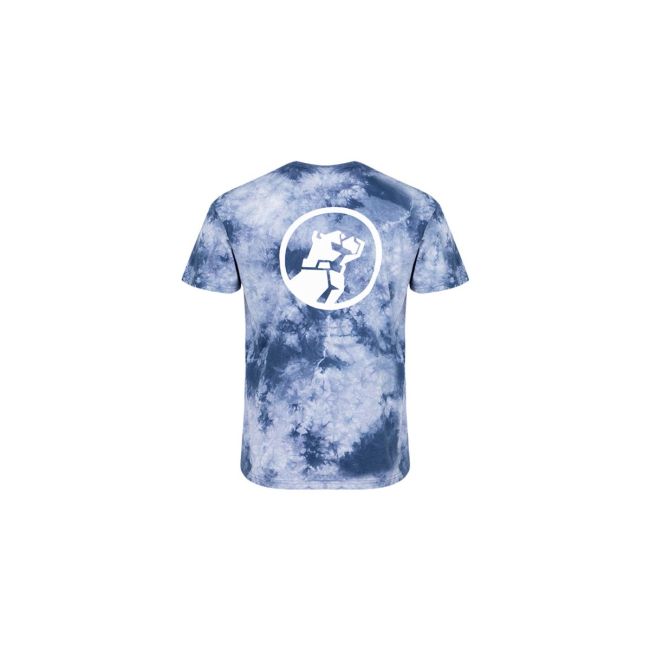 Navy & White Tie Dye T-shirt