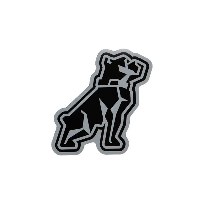 Silver Mack Bulldog Magnet - Mack Trucks