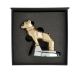 Gold Bulldog Paperweight with Collector Box