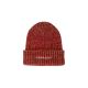Red Fleck Ribbed Cuff Knit Cap