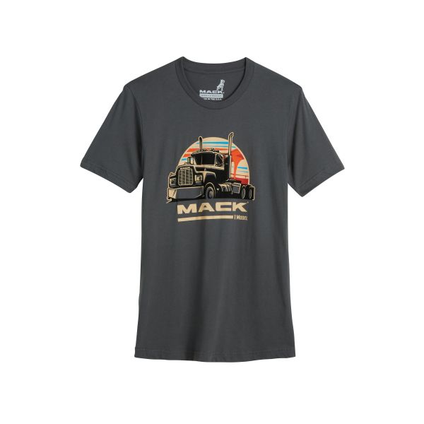 Mack R Model Asphalt T-shirt - Mack Trucks