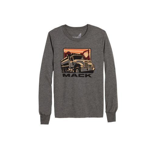 Vintage Mack trucks long sleeve ロンT Mack R Model Black Long Sleeve Shirt - Mack Trucks