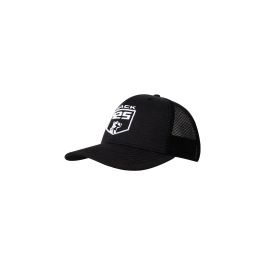 帽子 MAZZ trucker cap, black/denim patchwork 帽子 MAZZ trucker cap, black/denim patchwork Patchwork Denim