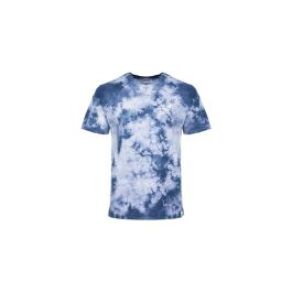 Navy & White Tie Dye T-shirt